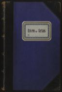 Livro de Actas da Câmara Municipal Nº 76