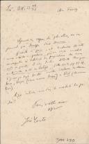 Carta para António Ferraz