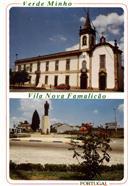 Capela da Lapa e rotunda com estátua de Stº António