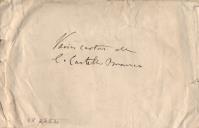 Varias cartas de C. Castello Branco
