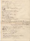 Lista de bens existentes da cozinha e roupa de casa