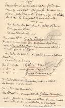 Enxertos de uvas de mesa, feitos em Março de 1906