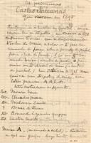 As primeiras castas italianas que vieram em 1895