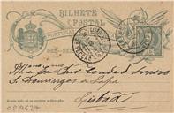 Bilhete-postal para filhos