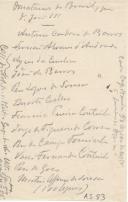 Donatários do Brasil, por D. João III