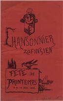 Chansonnier Zofingien Fête de Printemps 