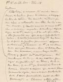 Carta que António Vicente Leal Sampaio recebeu de Alberto Sampaio