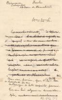 Rascunho de carta