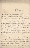 Carta (para Vicente Pinheiro Lobo Machado de Melo e Almada, 2.º visconde de Pindela)