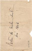 Cartas da minha Santa Avó 1908