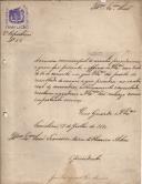 Ofício da 2ª Repartição, nº53, assinado pelo Presidente da Câmara Municipal do concelho Famelicão José Rodrigues de Sá e Abreu dirigido a Francisco Maria de Oliveira e Silva