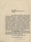 Ofício dirigido ao Presidente da Câmara Municipal de Famalicão do Arquiteto Januário Godinho sobre pormenores P83 e P84