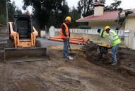 Visita a Obras de Saneamento na União de Freguesias de Lemenhe, Mouquim e Jesufrei 