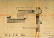Ante-Projecto do Novo Edifício dos Paços de Concelho, Tribunal, etc. - 3º Piso - Distribuição dos Serviços - 4