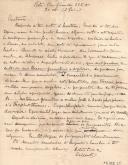 Carta que António Vicente Leal Sampaio recebeu de Alberto Sampaio