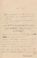 Carta de Luís de Figueiredo da Guerra a Alberto Sampaio