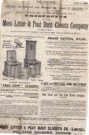 Moss litter peat dust closets company