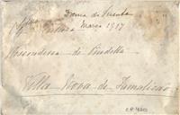 Doença do Vicente. Março 1917